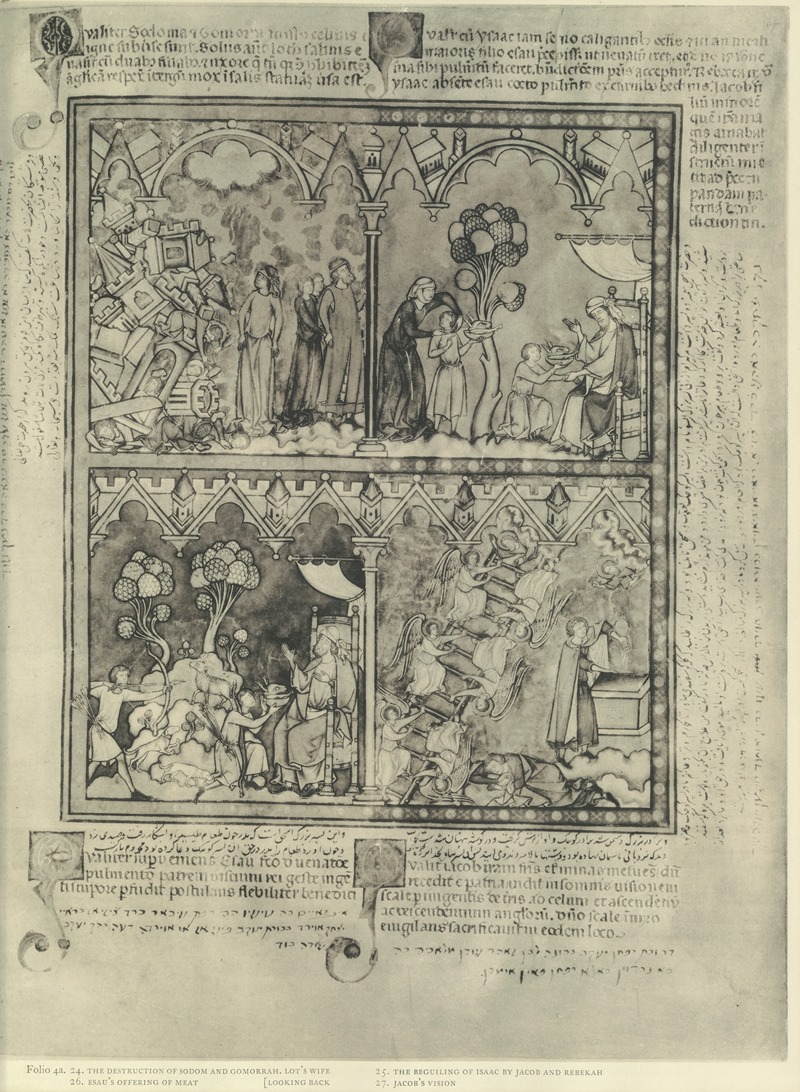 Montague Rhodes James - A Book of Old Testament illustrations of the middle of the thirteenth century Pl.07
