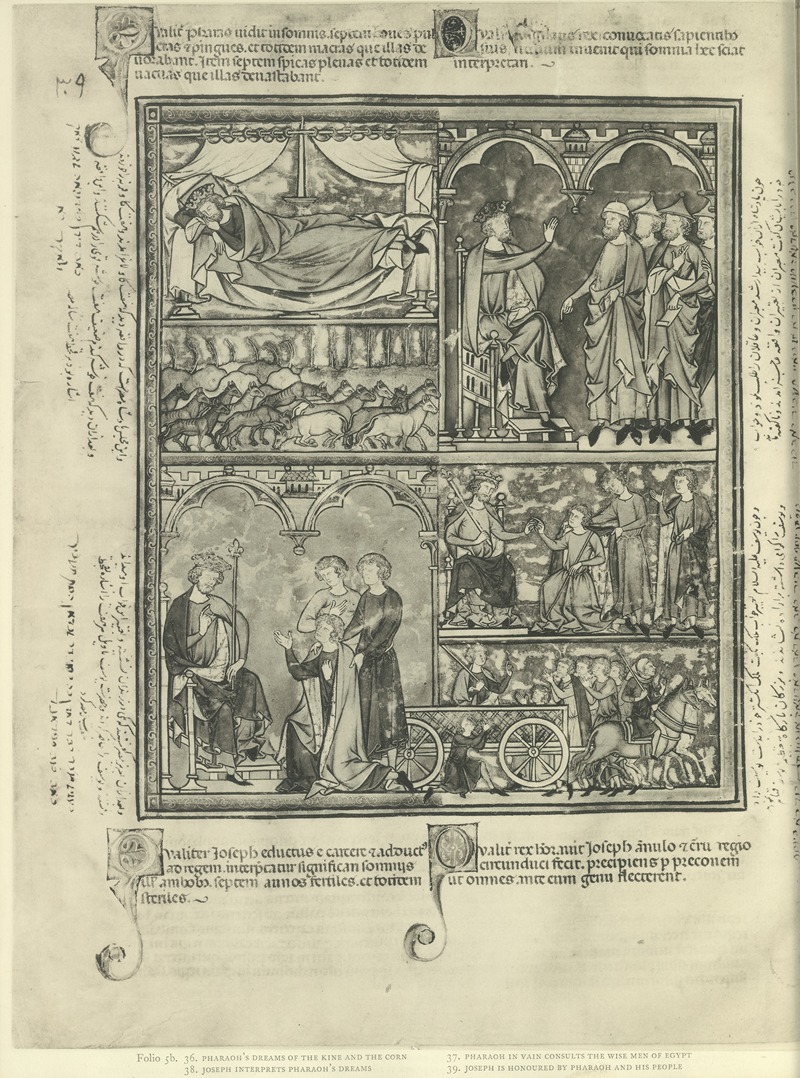 Montague Rhodes James - A Book of Old Testament illustrations of the middle of the thirteenth century Pl.10