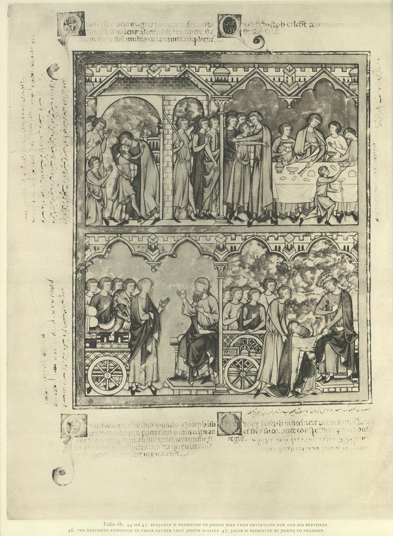 Montague Rhodes James - A Book of Old Testament illustrations of the middle of the thirteenth century Pl.12