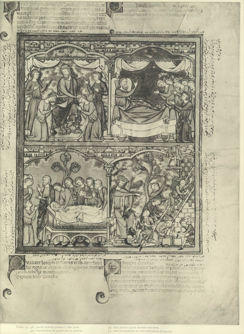 Montague Rhodes James - A Book of Old Testament illustrations of the middle of the thirteenth century Pl.13