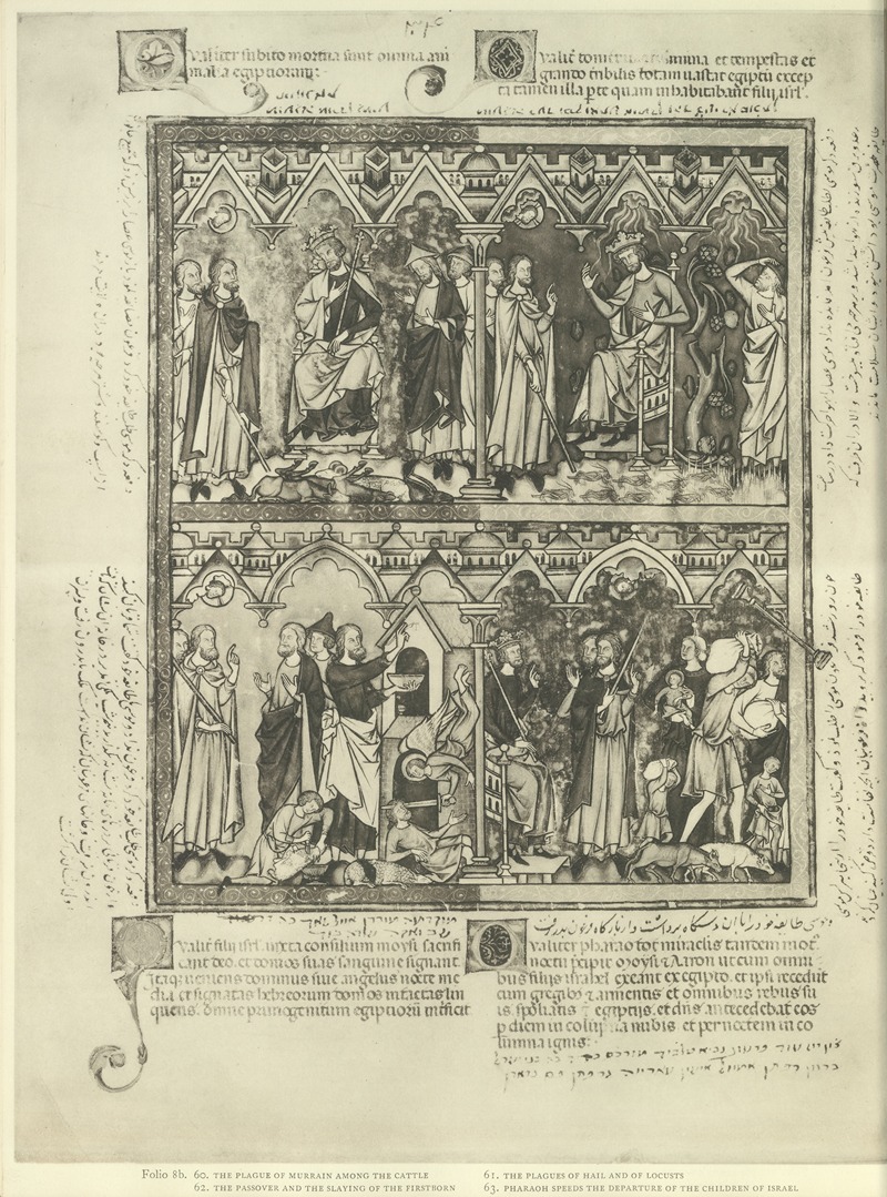 Montague Rhodes James - A Book of Old Testament illustrations of the middle of the thirteenth century Pl.16