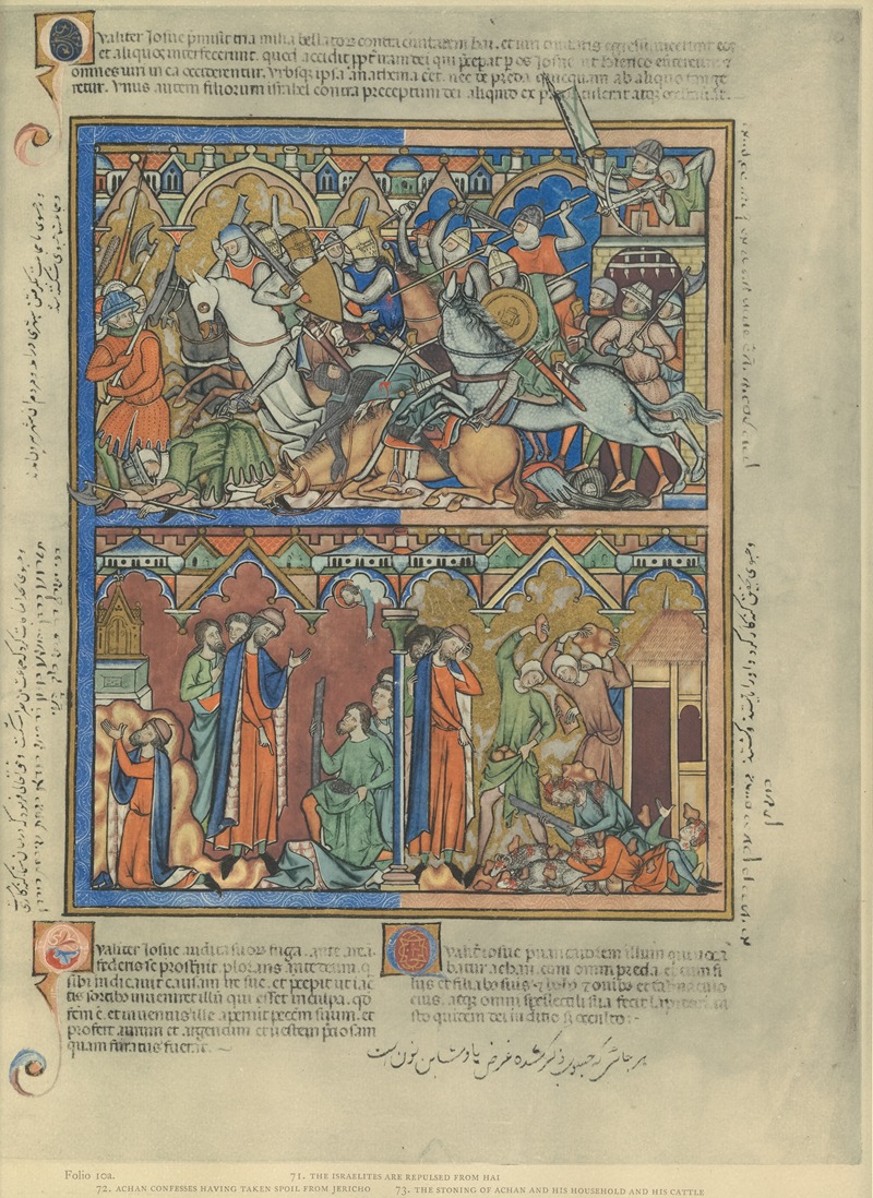 Montague Rhodes James - A Book of Old Testament illustrations of the middle of the thirteenth century Pl.19