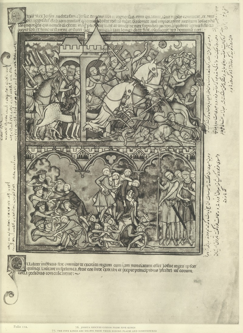 Montague Rhodes James - A Book of Old Testament illustrations of the middle of the thirteenth century Pl.21