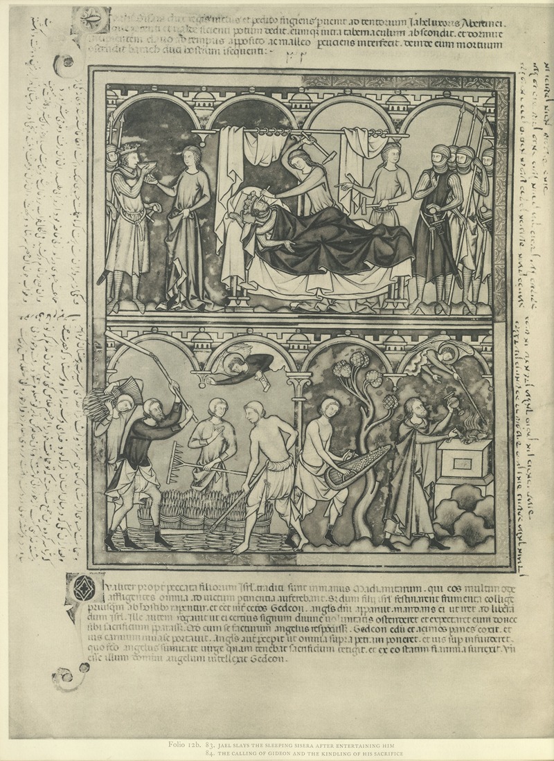 Montague Rhodes James - A Book of Old Testament illustrations of the middle of the thirteenth century Pl.24