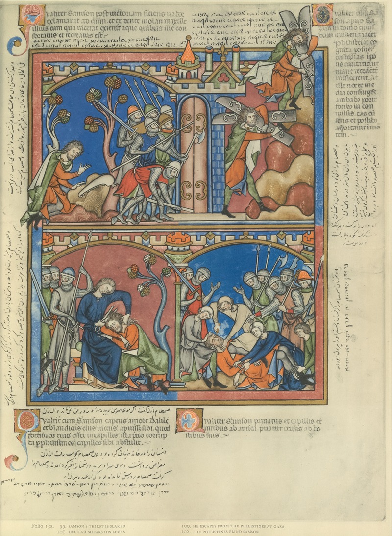 Montague Rhodes James - A Book of Old Testament illustrations of the middle of the thirteenth century Pl.29