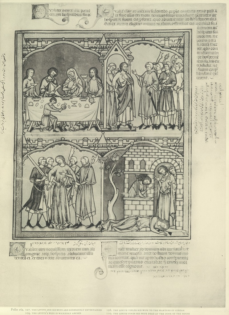 Montague Rhodes James - A Book of Old Testament illustrations of the middle of the thirteenth century Pl.31