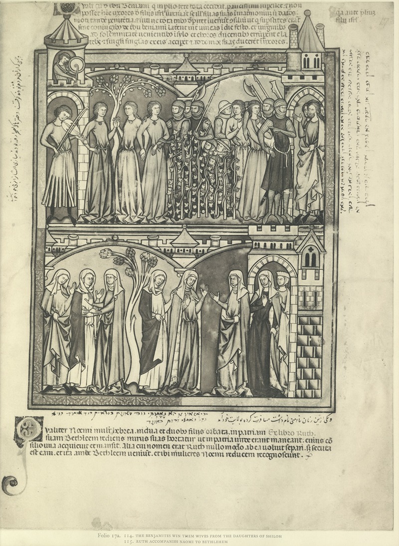 Montague Rhodes James - A Book of Old Testament illustrations of the middle of the thirteenth century Pl.33