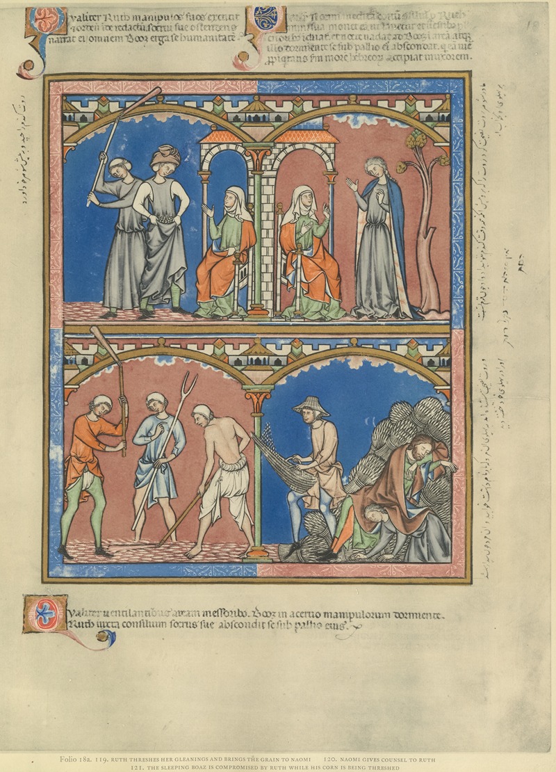 Montague Rhodes James - A Book of Old Testament illustrations of the middle of the thirteenth century Pl.35