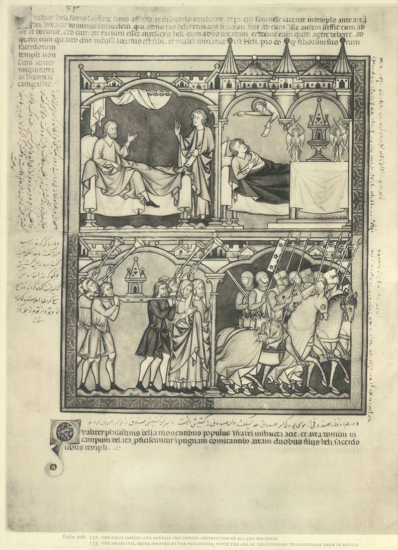 Montague Rhodes James - A Book of Old Testament illustrations of the middle of the thirteenth century Pl.40