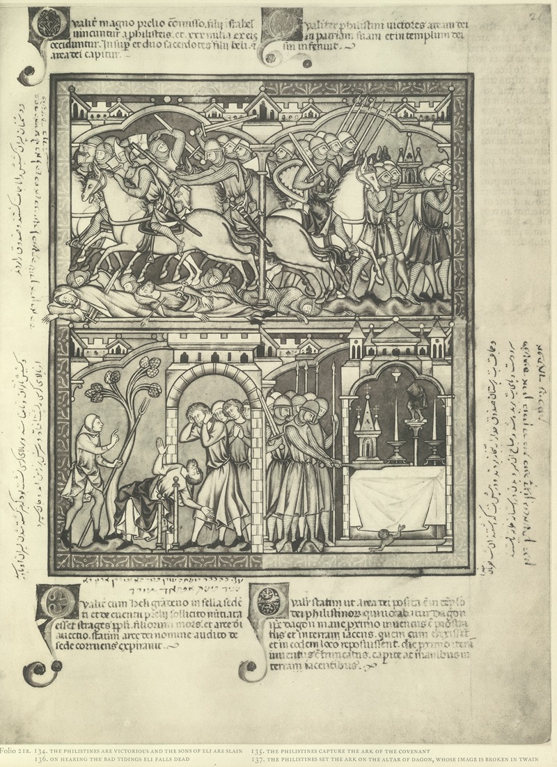 Montague Rhodes James - A Book of Old Testament illustrations of the middle of the thirteenth century Pl.41
