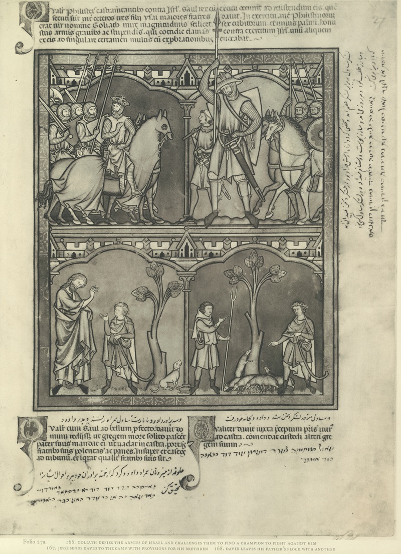 Montague Rhodes James - A Book of Old Testament illustrations of the middle of the thirteenth century Pl.53