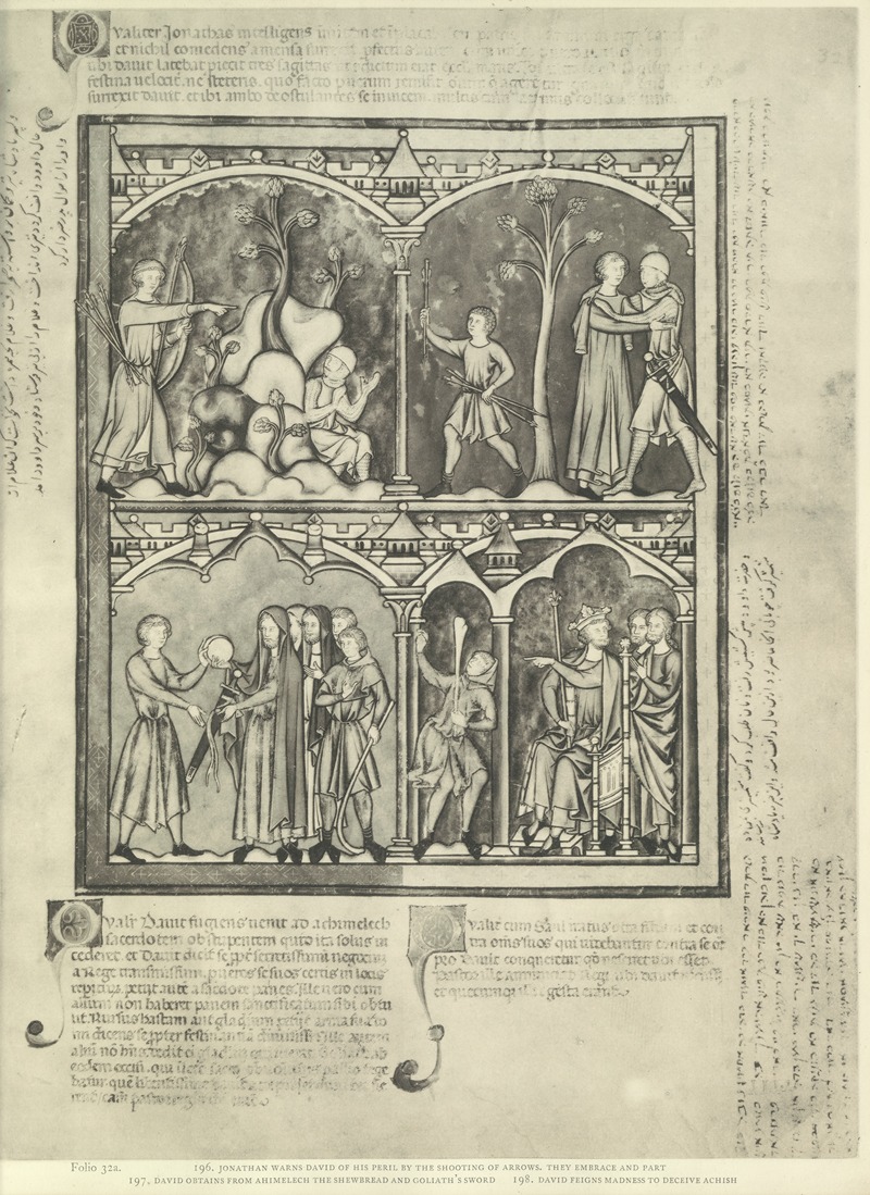 Montague Rhodes James - A Book of Old Testament illustrations of the middle of the thirteenth century Pl.63