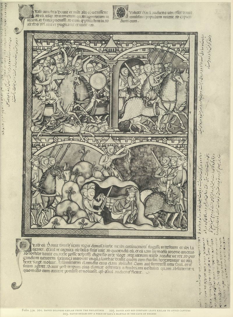 Montague Rhodes James - A Book of Old Testament illustrations of the middle of the thirteenth century Pl.65