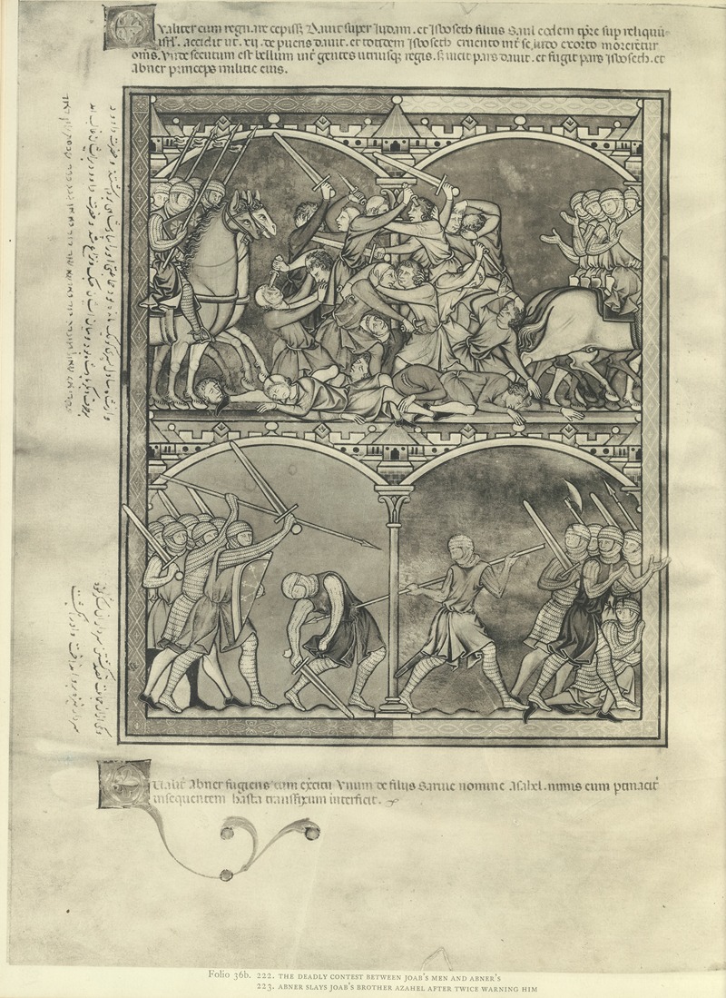 Montague Rhodes James - A Book of Old Testament illustrations of the middle of the thirteenth century Pl.72