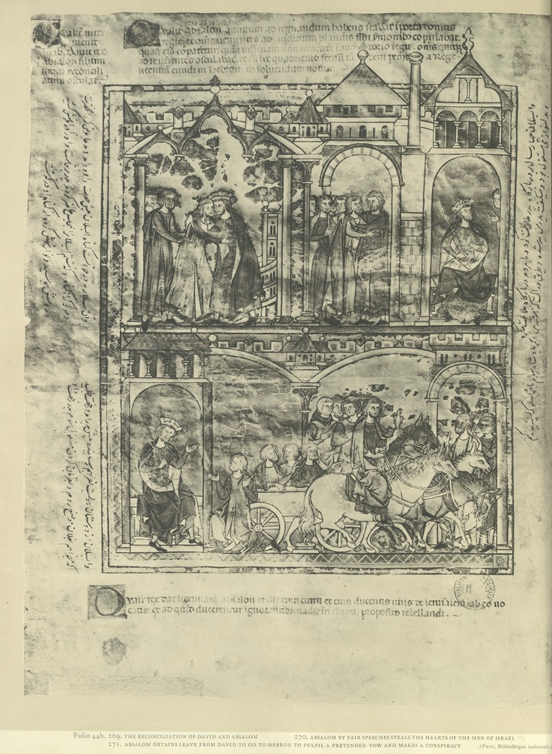 Montague Rhodes James - A Book of Old Testament illustrations of the middle of the thirteenth century Pl.88
