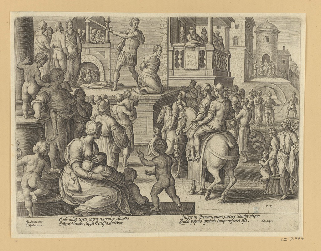 Stradanus - The Beheading of St James