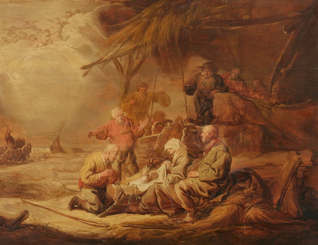 Benjamin Gerritsz. Cuyp - Adoration of the Shepherds