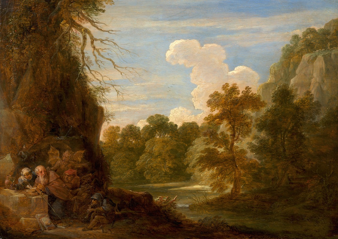 David Teniers - The Temptation of Saint Anthony