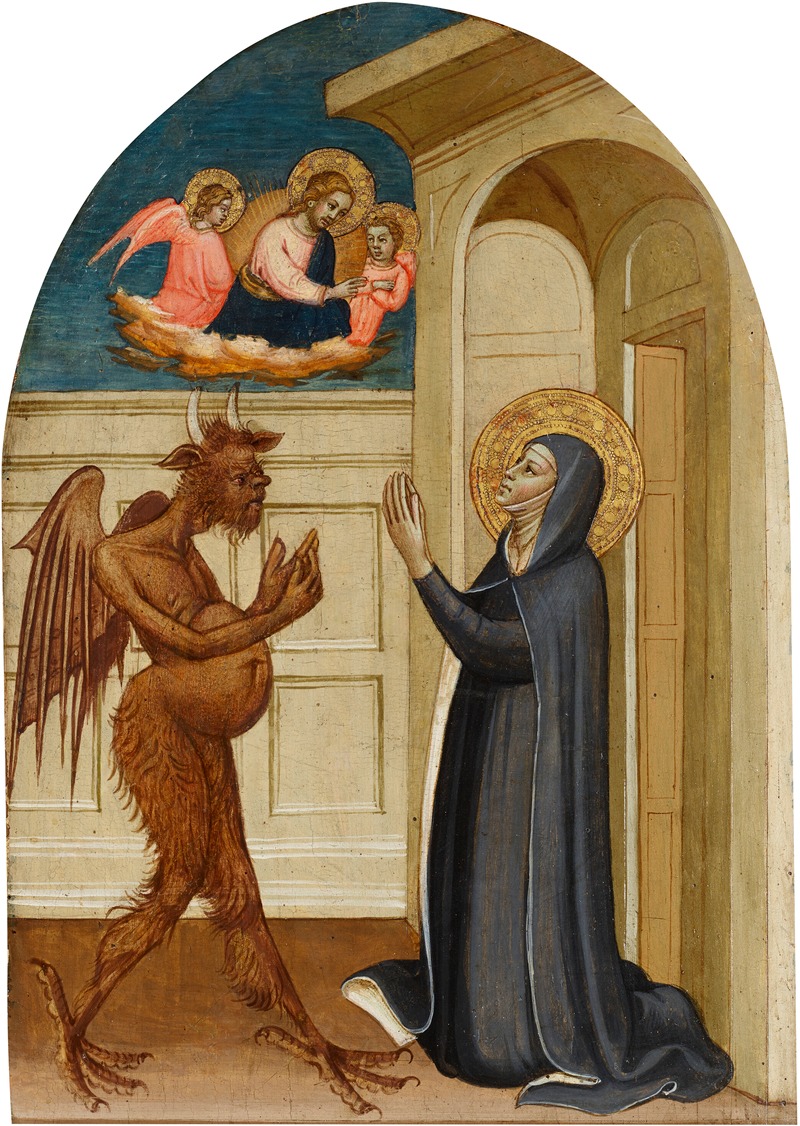 Lippo D'andrea - The Vision of Saint Bridget of Sweden