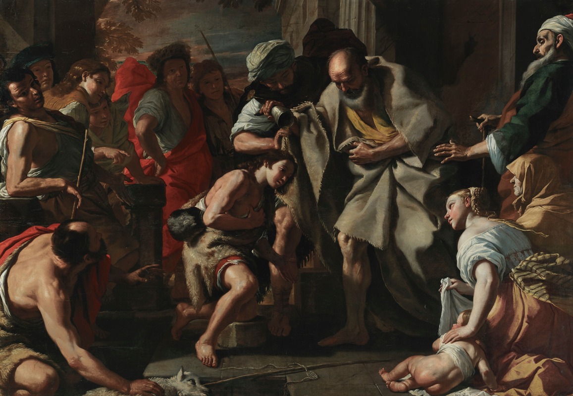Mattia Preti - Samuel anointing David