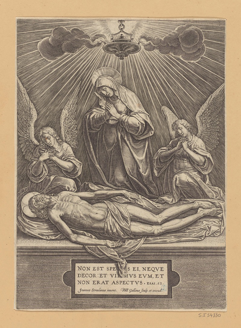 Stradanus - Pieta