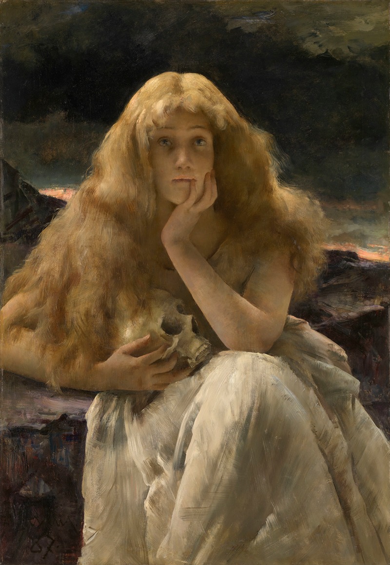 Alfred Stevens - Mary Magdalene