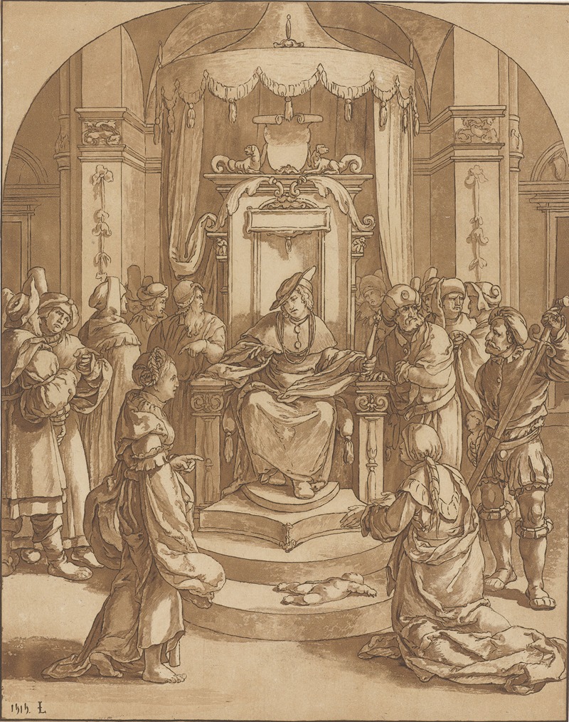 Cornelis Ploos van Amstel - Judgment of Solomon