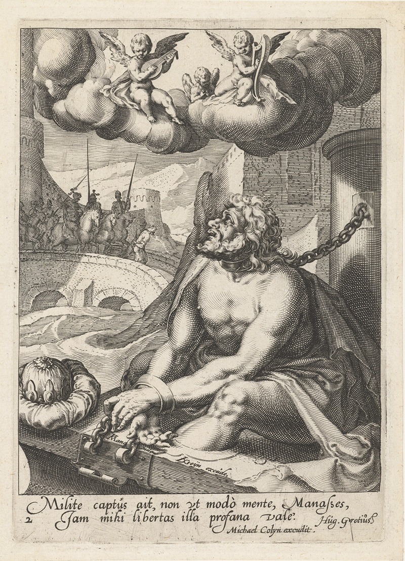 Jacob de Gheyn II - Manasseh as a repentant sinner