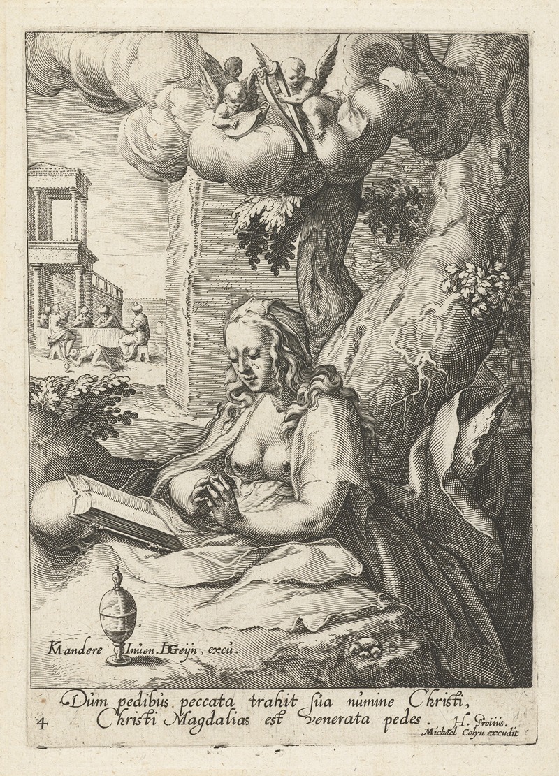 Jacob de Gheyn II - Mary Magdalene as a repentant sinner