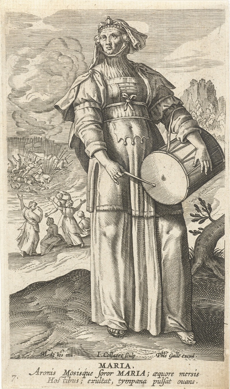 Jan Collaert II - Miriam