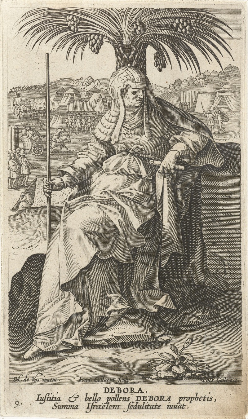 Jan Collaert II - Deborah