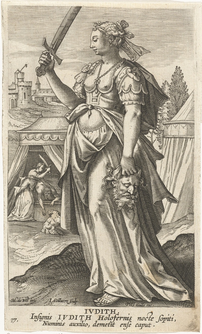 Jan Collaert II - Judith