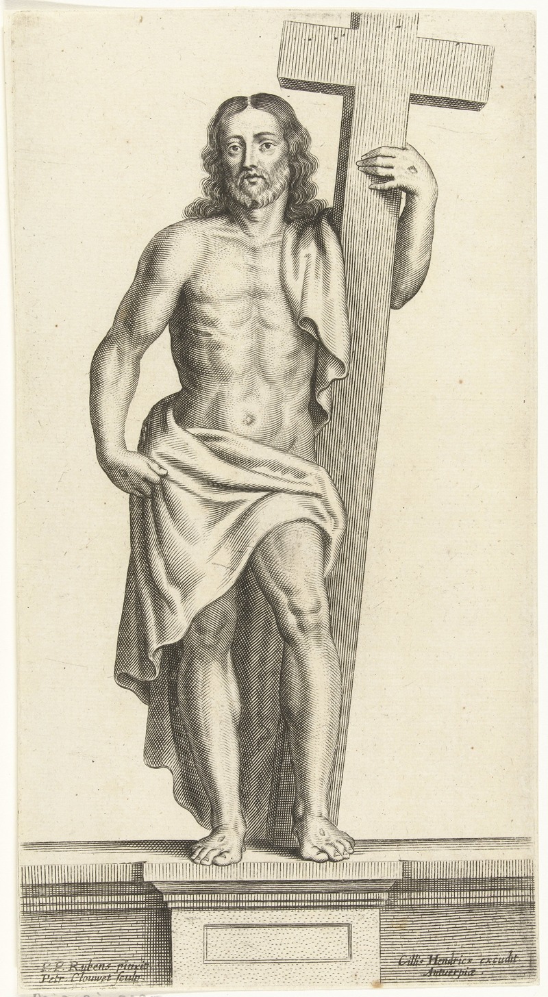 Petrus Clouwet - Christ with cross