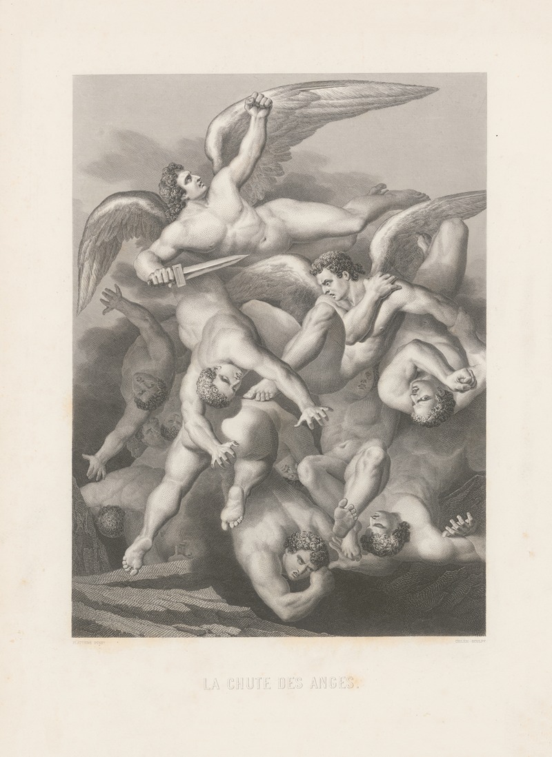 Alphonse de Lamartine - La chute des anges