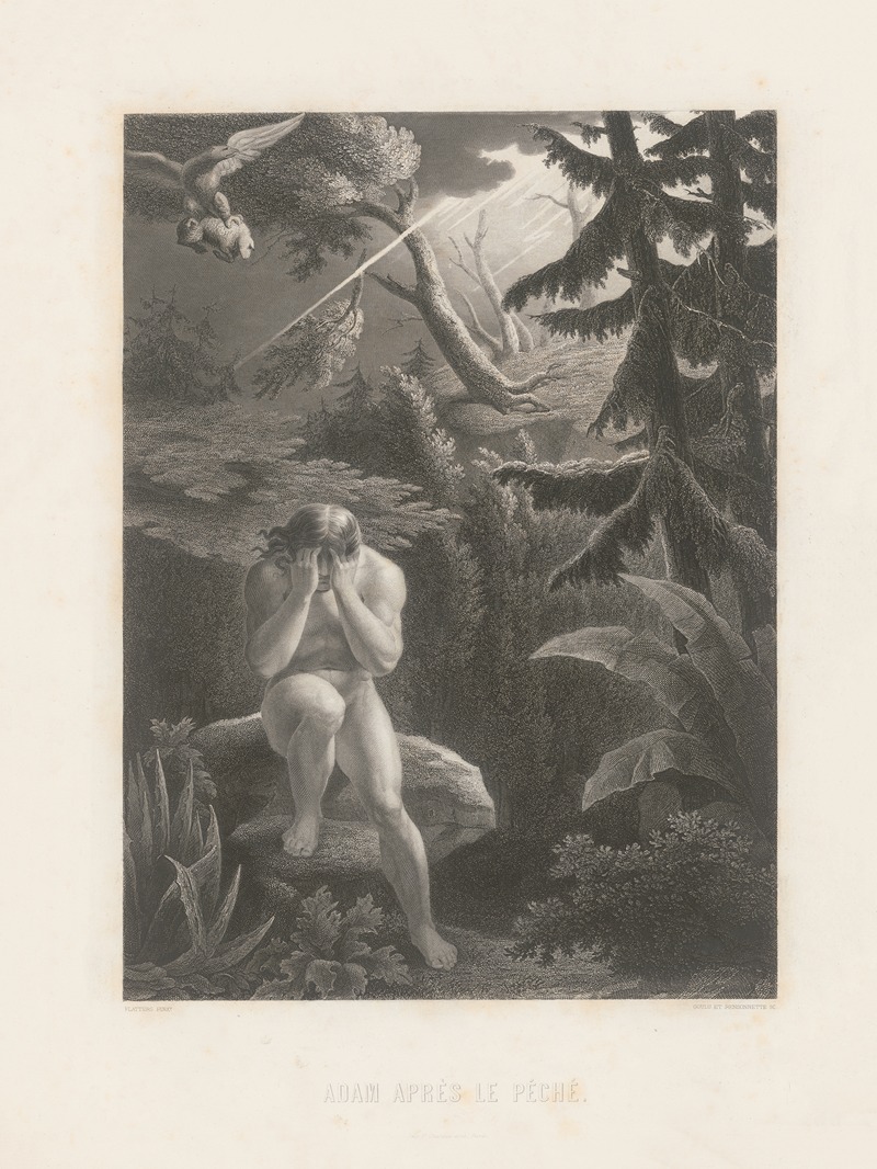 Alphonse de Lamartine - Adam aprés le péche