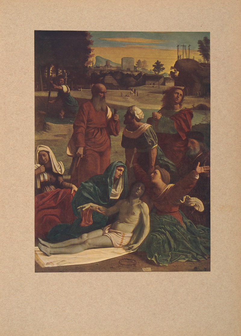 Corrado Ricci - Ortolano, Cristo Deposto