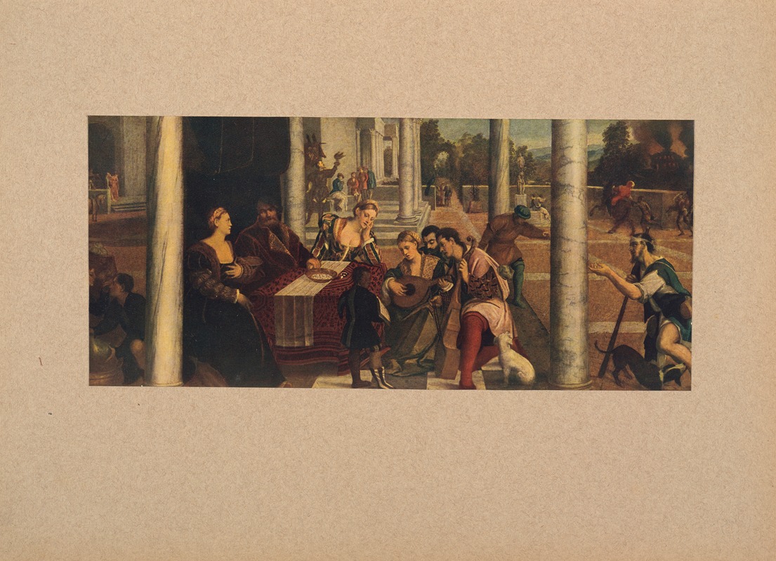 Corrado Ricci - Bonifacio Veronese, La parabola del Ricco Epulone