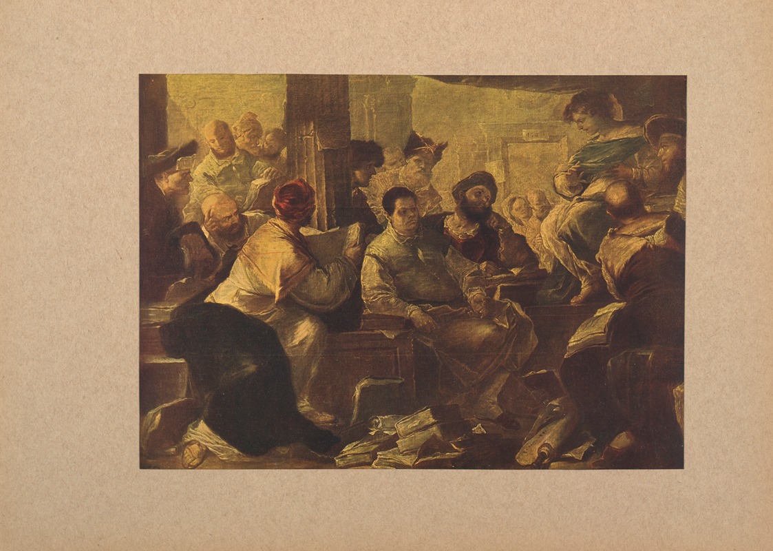 Corrado Ricci - Luca Giordano, Gesu fra i dottori