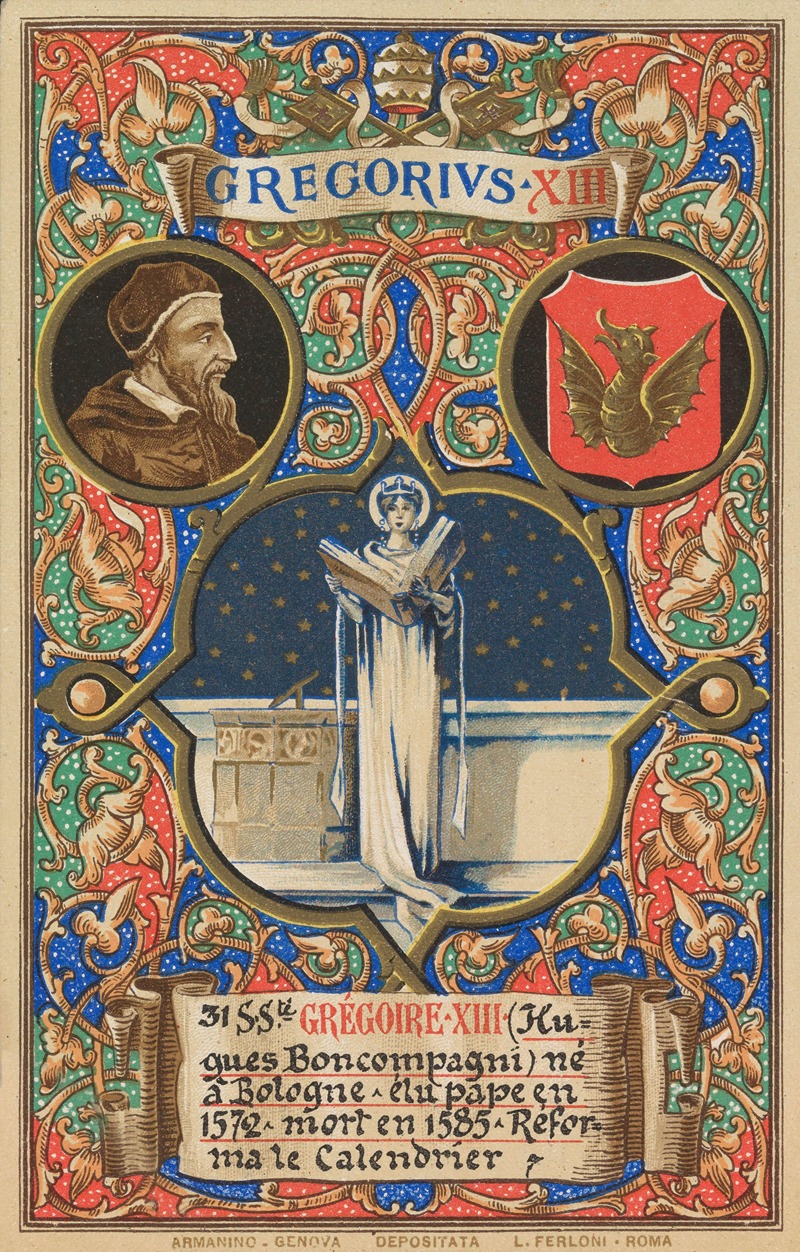 Pope Gregory XIII Artvee
