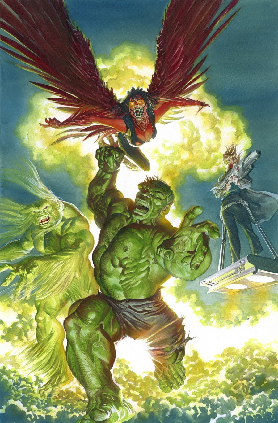 Buy Immortal Hulk By Alex Ross Poster Book Graphic Novel