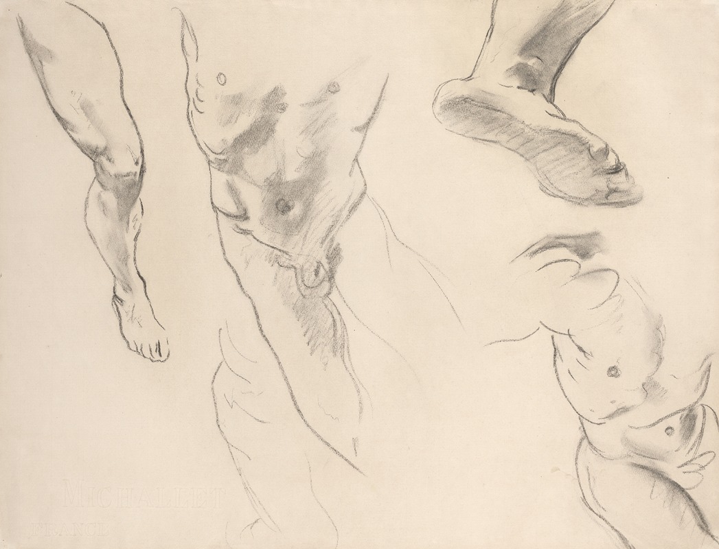 John Singer Sargent - Figure Studies of a Nude Youth
