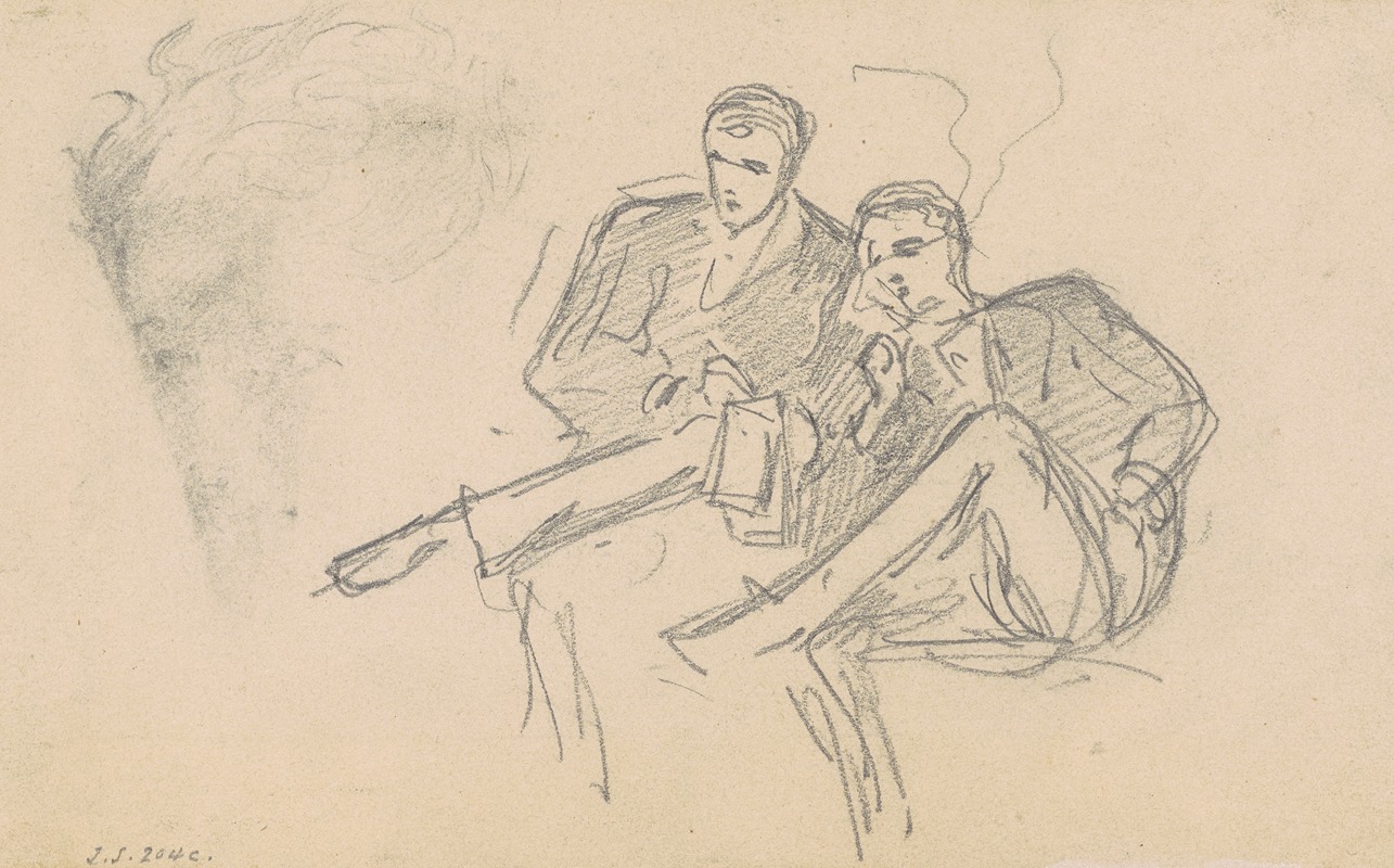 John Singer Sargent - Seated Men