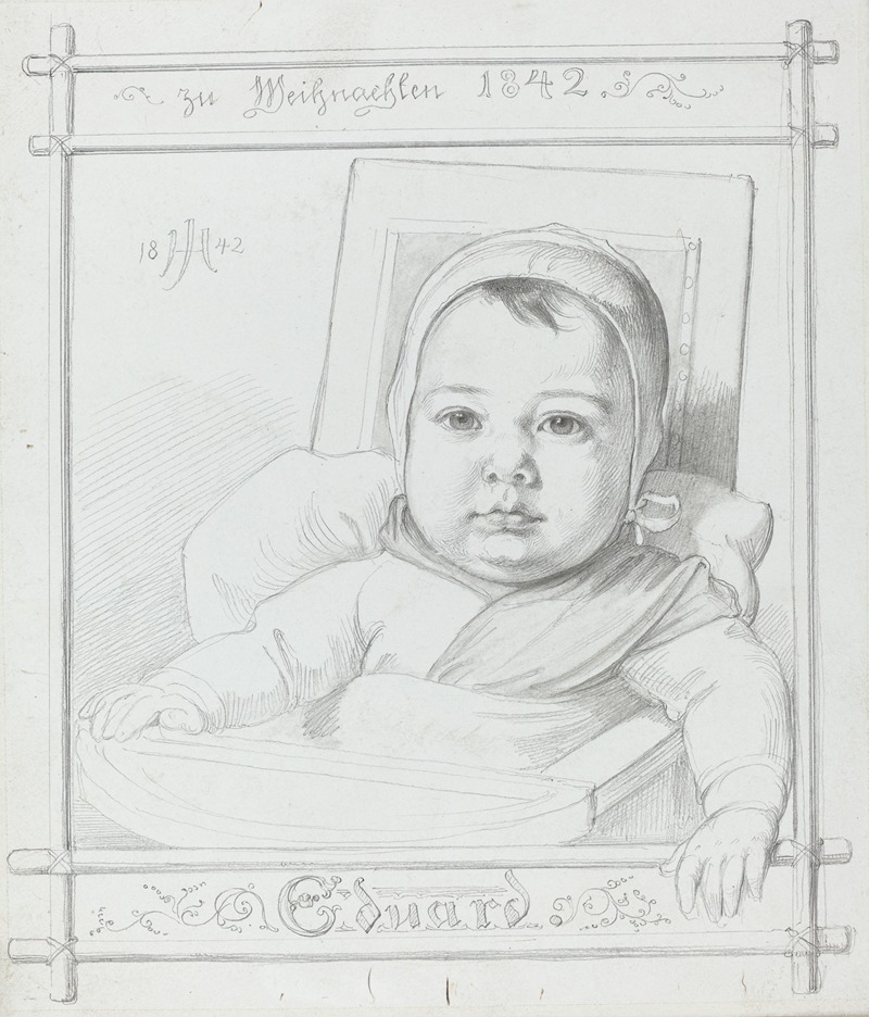 Julius Hübner - Eduard, the Artist’s Infant Son