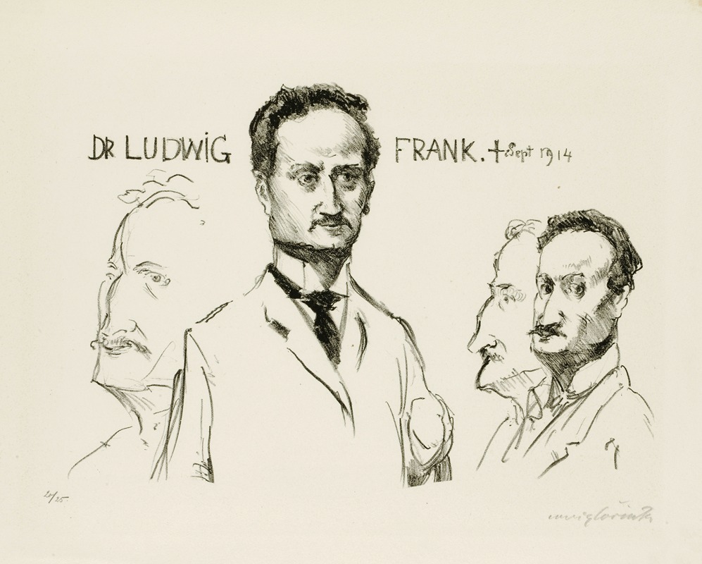 Lovis Corinth - Dr. Ludwig Frank