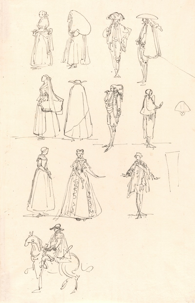 Luis Paret y Alcázar - Historical Costumes