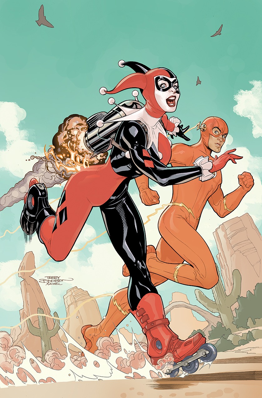 Terry Dodson - Flash #47 Harley Quinn Cover