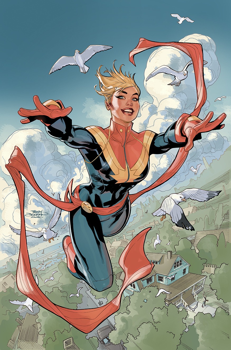 Life of Captain Marvel #2 Variant Cover by Terry Dodson - Artvee Life of Captain Marvel #2 Variant Cover by Terry Dodson - Artvee