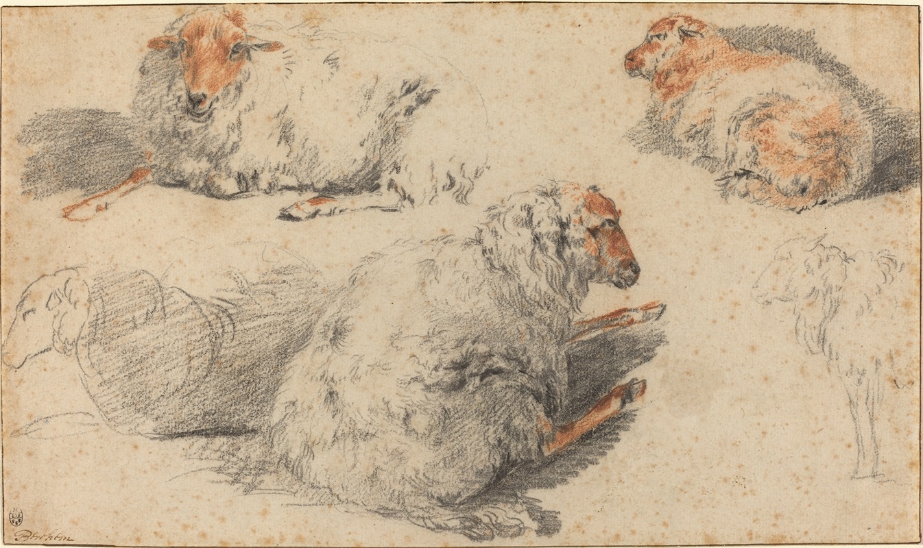 Nicolaes Pietersz. Berchem - Sheep