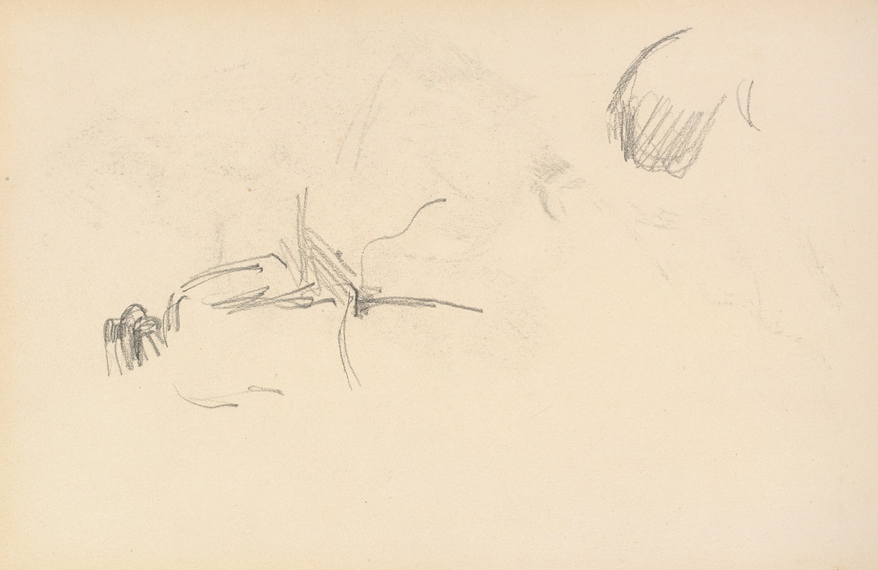 Paul Cézanne - A Man seen from Behind