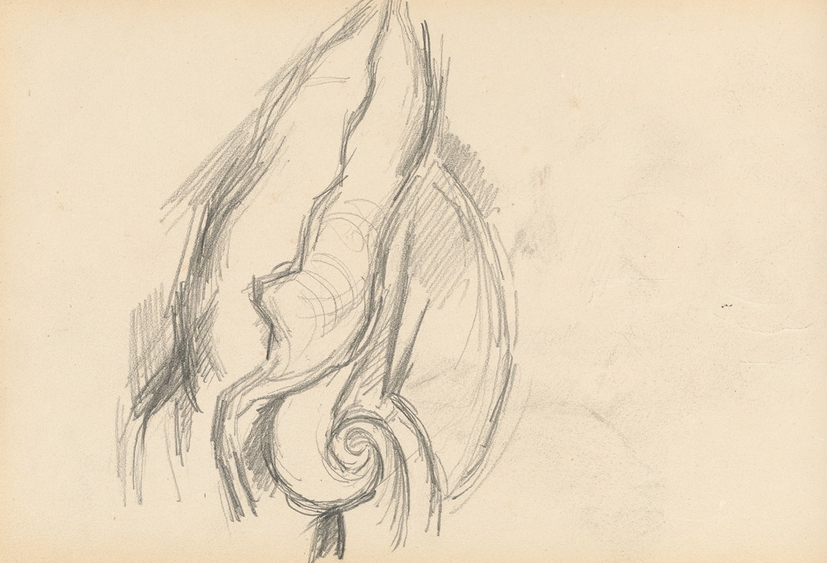 Paul Cézanne - Cushion of an Armchair